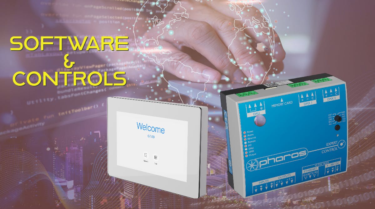 Pharos Architectural Controls product manager Jack Neill said the timing of Light+Building 'felt right' for releasing the company's new DMX controls solution called Expert, for general architectural illumination applications with a streamlined setup and intuitive user interface.