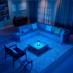 With this UV-C tabletop lamp, Signify's tag line could be “try this at home.” From a safety perspective, some people would say don't try this at home. (Photo credit: Image courtesy of Signify.) With this UV-C tabletop lamp, Signify's tag line could be “try this at home.” From a safety perspective, some people would say don't try this at home. (Photo credit: Image courtesy of Signify.)