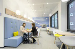 Signify updates its Philips brand office LED luminaire portfolio with high-CRI and high-R9 value products to meet the WELL Building standard lighting objectives for human wellbeing. (Photo credit: Image courtesy of Signify.) Signify updates its Philips brand office LED luminaire portfolio with high-CRI and high-R9 value products to meet the WELL Building standard lighting objectives for human wellbeing. (Photo credit: Image courtesy of Signify.)