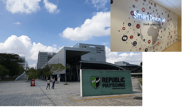 FIG. 1. The Smart Devices Lab inside Singapore&rsquo;s Republic Polytechnic is doubling as a Li-Fi user and developer for Signify. (Photo credits: Vincent Tey.)