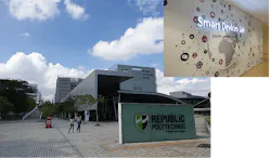 FIG. 1. The Smart Devices Lab inside Singapore’s Republic Polytechnic is doubling as a Li-Fi user and developer for Signify. (Photo credits: Vincent Tey.) FIG. 1. The Smart Devices Lab inside Singapore’s Republic Polytechnic is doubling as a Li-Fi user and developer for Signify. (Photo credits: Vincent Tey.)