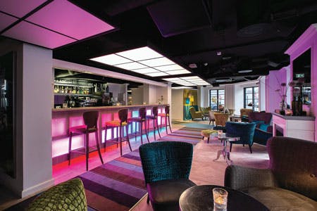 Dial-an-ambience LED lighting accentuates refurbishment at stylish Copenhagen hotel (MAGAZINE)