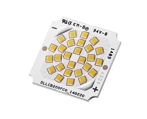 Samsung introduces flip-chip mid-and high-power LEDs and COB module