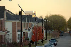 Richmond home developer installs LED-based solar street lighting Richmond home developer installs LED-based solar street lighting