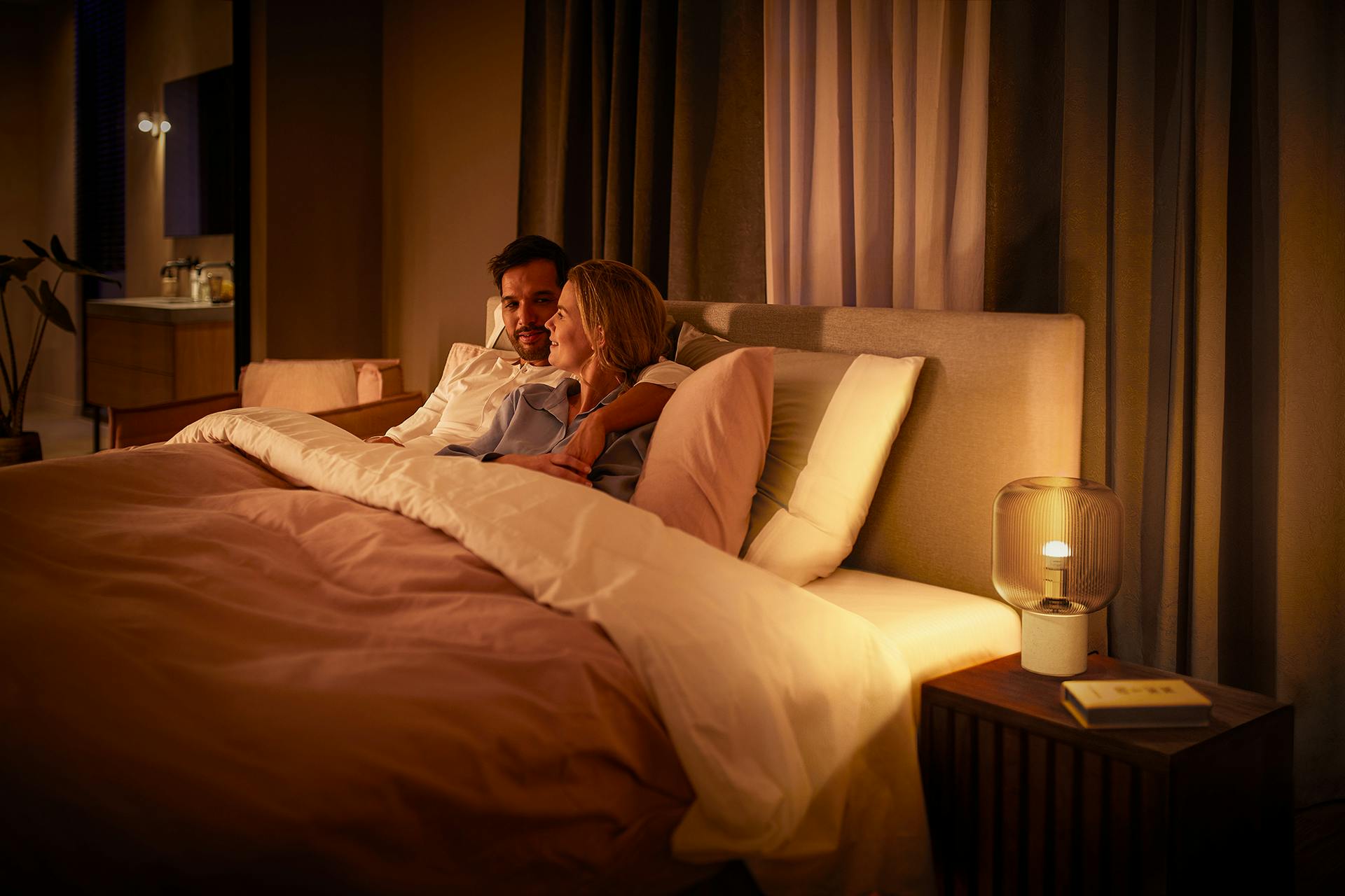 Signify has continued to add to the Hue line and to sell it at a premium. When it introduced the &ldquo;Philips Hue E14 luster bulb&rdquo; in June, it priced a two-pack of the white ambience version (the bulb in use above) at &euro;59.99 ($66) and a two pack of white and color ambience at &euro;109.99 ($121).
