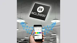Recent LED driver IC launches from On Semiconductor offer robust circuit protection while enabling visible light communications (VLC) and other connected lighting capabilities. (Image credit: Graphic courtesy of On Semiconductor.) Recent LED driver IC launches from On Semiconductor offer robust circuit protection while enabling visible light communications (VLC) and other connected lighting capabilities. (Image credit: Graphic courtesy of On Semiconductor.)