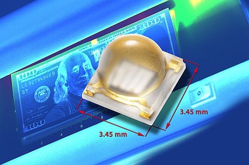 Vishay's ceramic-based, high-power UV LED delivers long lifetime in 365-nm wavelength range