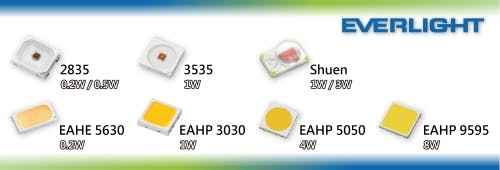 Everlight exhibits LED components for lighting and automotive applications at LFI 2015