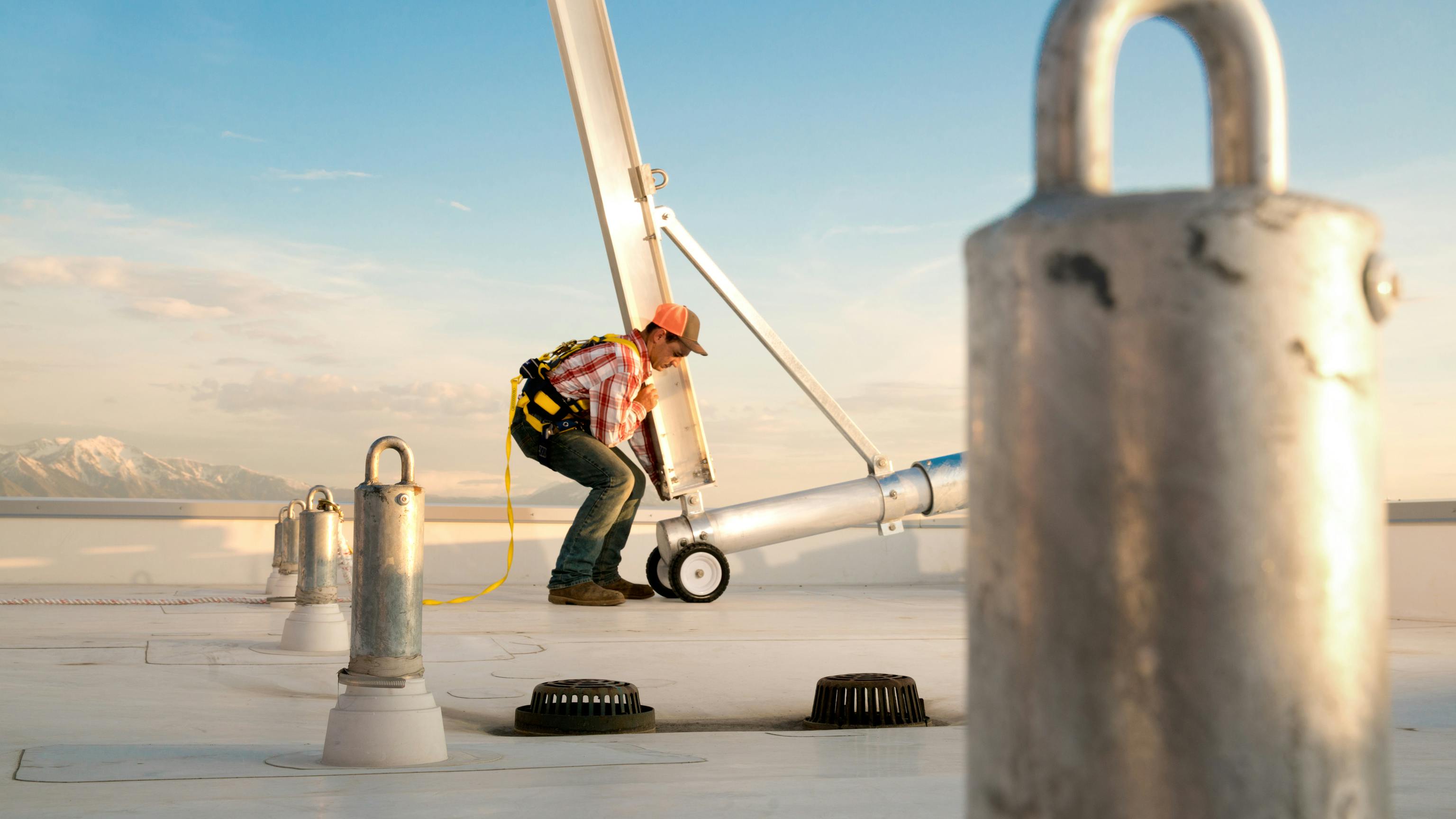 What are you doing to keep workers safe on your roof?