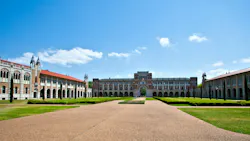 The Rice University campus in Houston, Texas. The Rice University campus in Houston, Texas.
