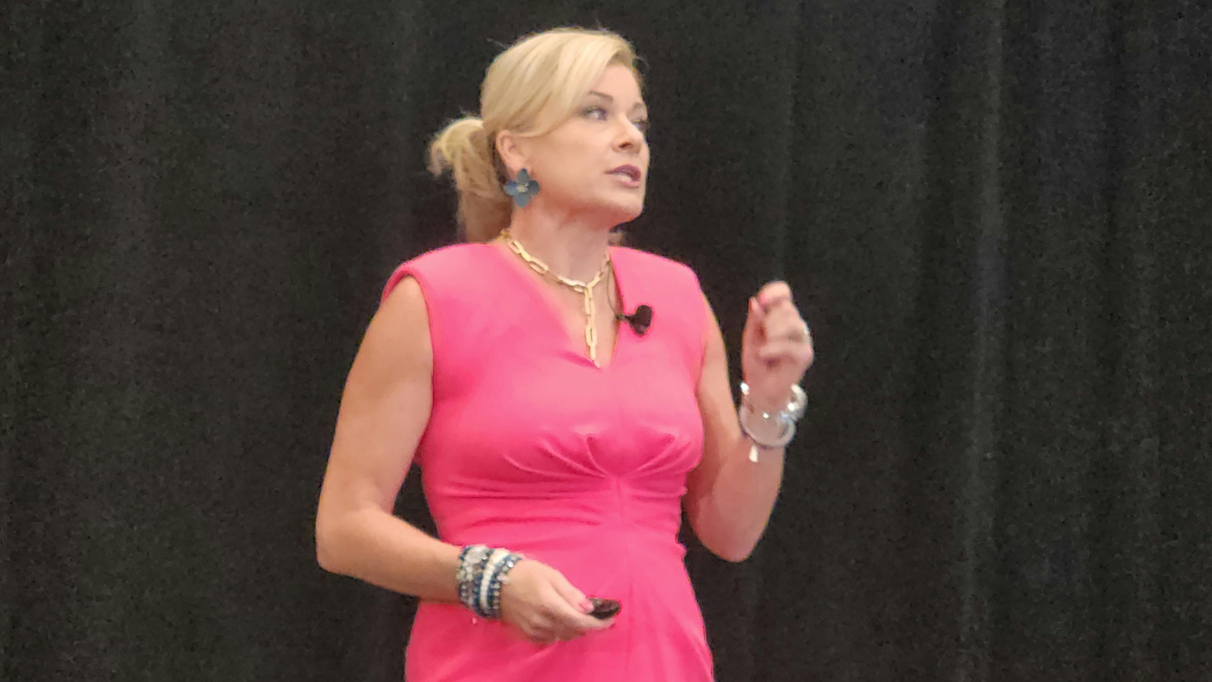Julie Brown delivered a high-energy keynote at the Women in Commercial Real Estate Program and Breakfast, part of the 2025 BOMA International Conference & Expo.