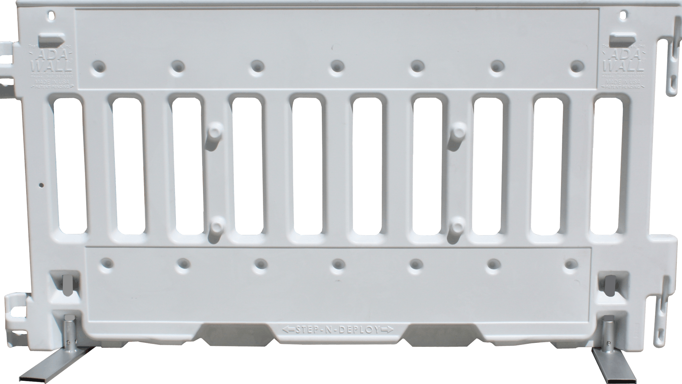 68e41532afb61cacb8230890 Traffix Devices Urbanite Pedestrian Wall