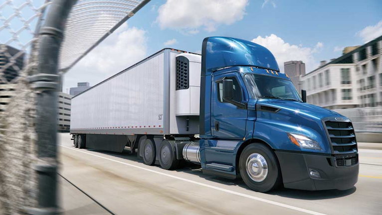 Freightliner Pushes Innovation With New Cascadia Rollout Bulk Transporter