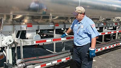 Driver inspection of cargo tank motor vehicles Bulk Transporter