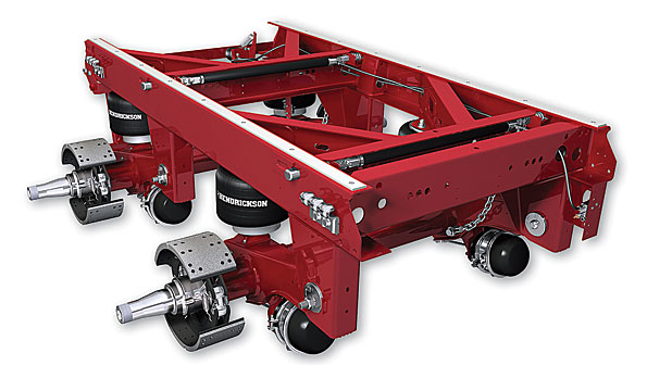 Hendrickson’s noshock suspension Bulk Transporter