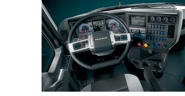 Mack Granite Interior