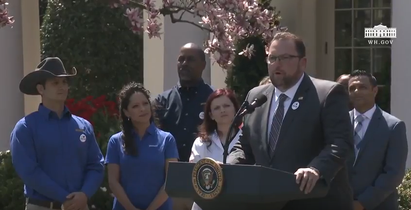 Werner at White House