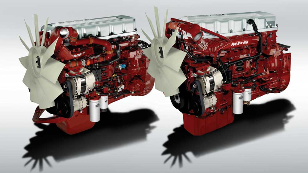 Mackrsquos latestgeneration Econodyne engine system used the new EconoBoost intelligent torque management strategy to deliver more torque at low engine speeds for improved fuel efficiency and hill pulling performance