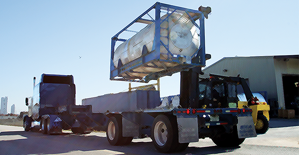 Depot directory feature image, container in air