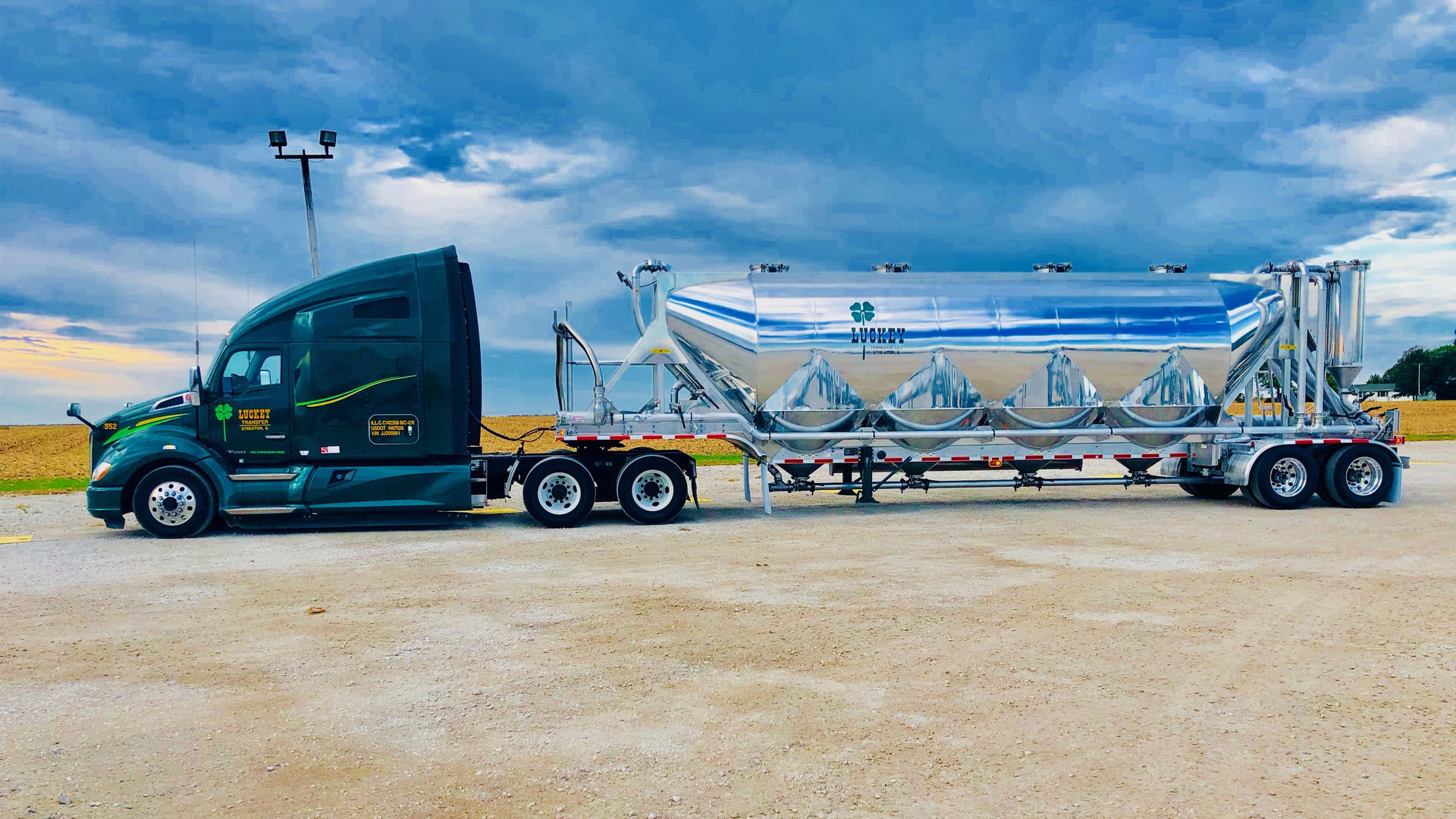 A R Absorbs Luckey Trucking Bulk Transporter