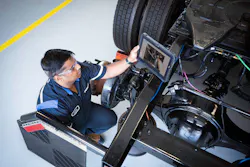 Penske technicians can view how an instructor performs a maintenance task, such as a wheel-off inspection, and then can replicate the task at their own shop. The HoloLens allows the instructor to also display associated diagrams, pictures, and videos via hand gestures to supplement the practical demonstration. Penske technicians can view how an instructor performs a maintenance task, such as a wheel-off inspection, and then can replicate the task at their own shop. The HoloLens allows the instructor to also display associated diagrams, pictures, and videos via hand gestures to supplement the practical demonstration.