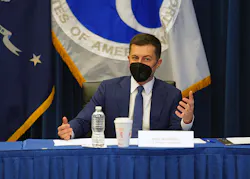 U.S. Transportation Secretary Pete Buttigieg attended the signing ceremony in Washington D.C. U.S. Transportation Secretary Pete Buttigieg attended the signing ceremony in Washington D.C.