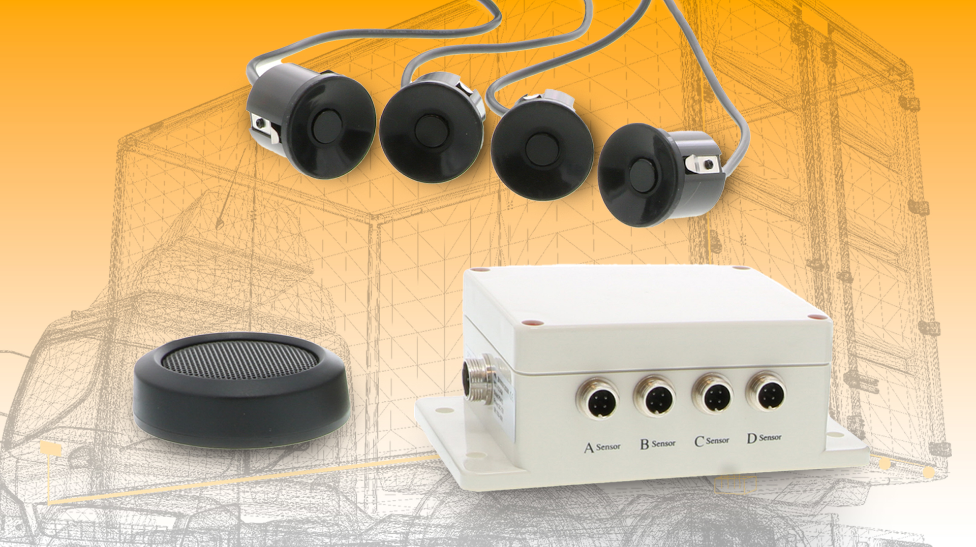 Continental Ultrasonic Backup Sensor Kit 62cd92472e12c