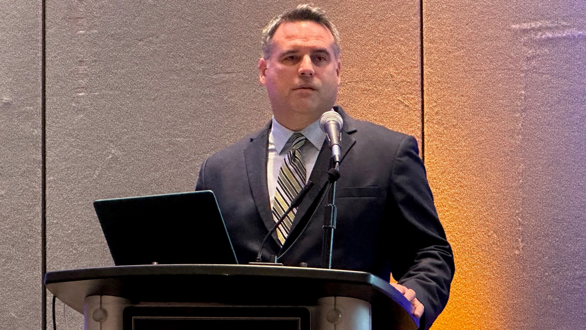 Beto Dantas, ConMet chief technology and innovation officer, at TMC 2023.