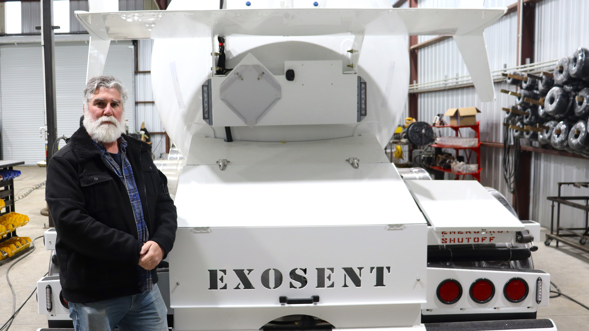 Uv Doron, Exosent owner, is a third-generation steel fabricator who is dedicated to building safe, driver-friendly, and fuel-efficient tank trailers.