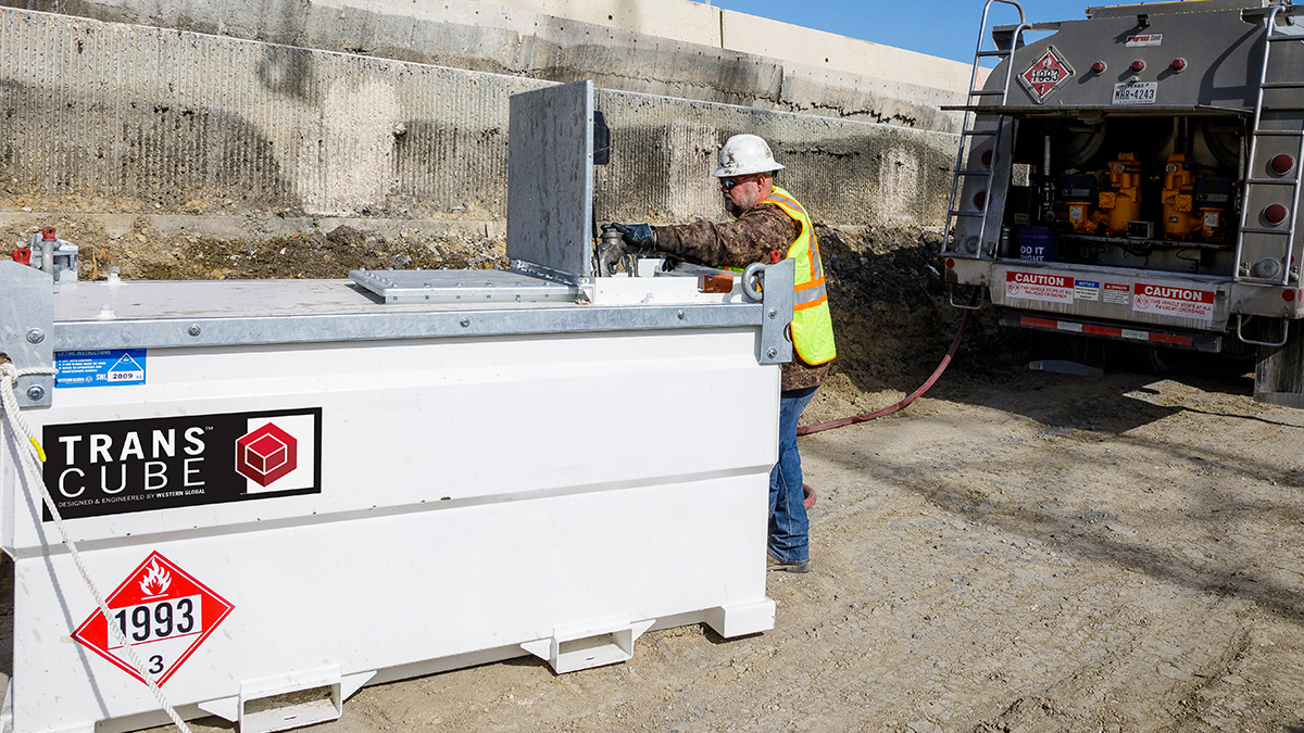 Road work in North America shows no sign of slowing down. In these situations, using a stationary fuel tank can be a hassle. Transportable fuel tanks can safely move along with a jobsite to keep up as the work progresses.
