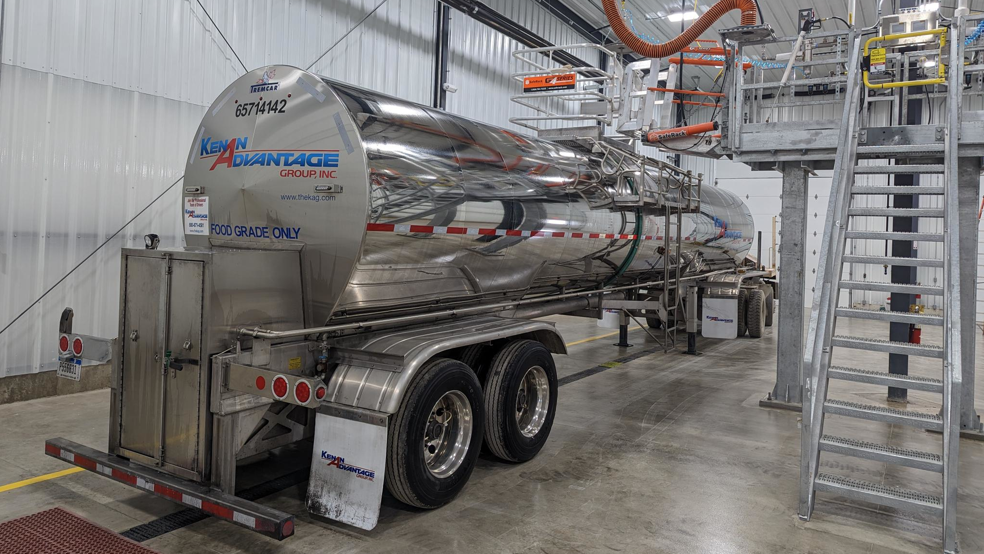 KAG plans to open its new two-bay tank wash facility in Sidney, Ohio in March. A grand opening celebration is planned for May.