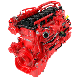 The Cummins X15N natural gas engine The Cummins X15N natural gas engine