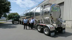 From left to right are HR Ewell president Calvin Ewell, Hy-Tec president Cindy Fittery, and HR Ewell VP Scott Ewell. From left to right are HR Ewell president Calvin Ewell, Hy-Tec president Cindy Fittery, and HR Ewell VP Scott Ewell.