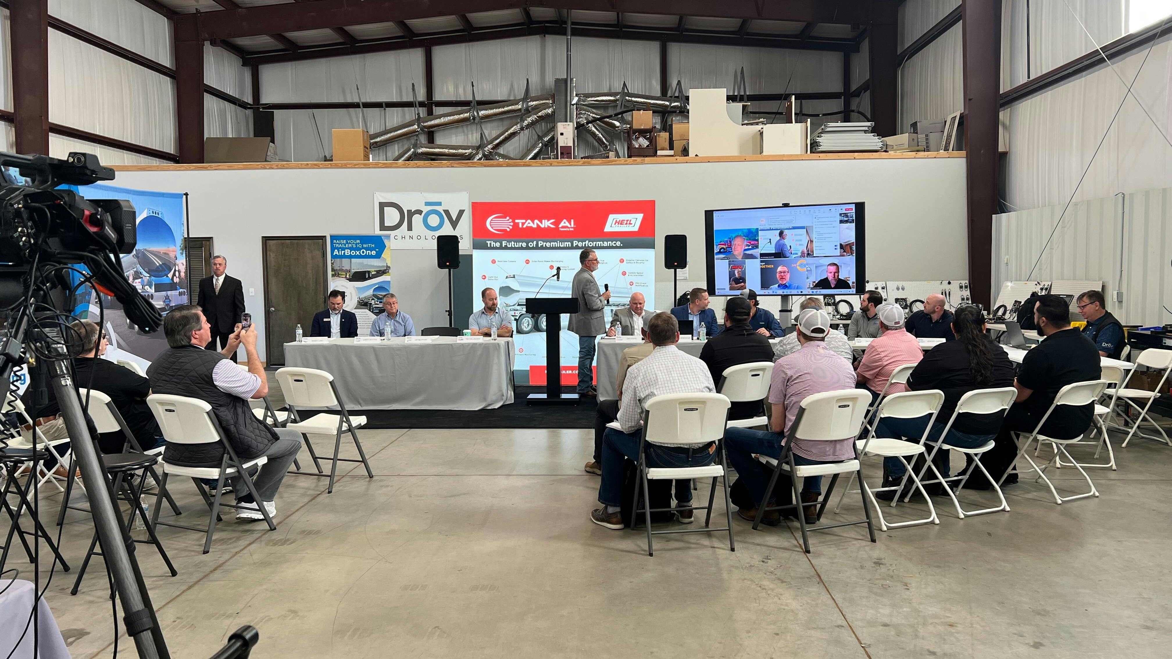 Dr&omacr;v Technologies hosted the first Tank Summit last year in Oklahoma City.