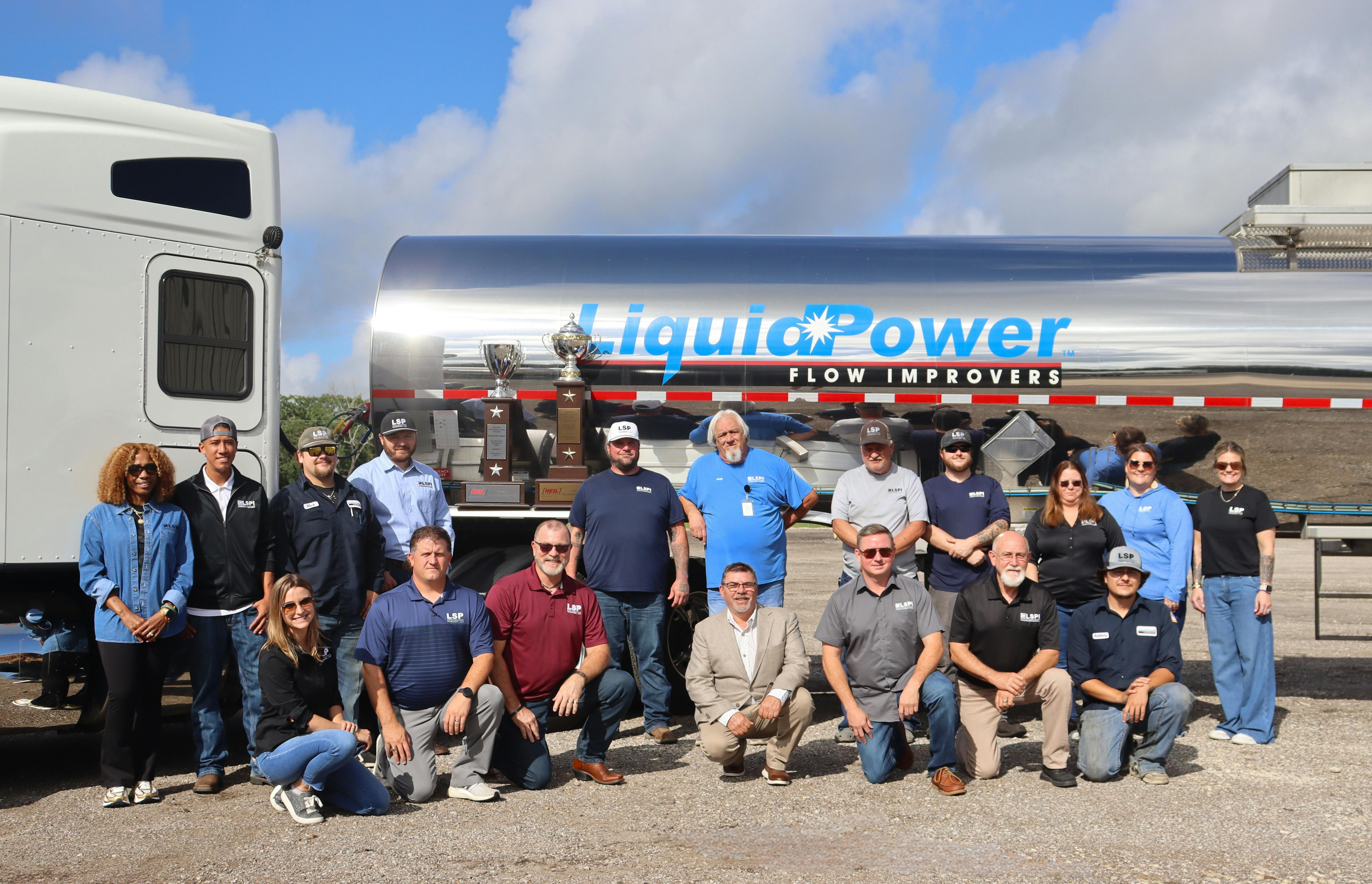 LSP Transport's safety-conscious crew secured its first private-fleet Heil trophy with a 0.180 accident frequency.