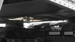 Minimizer’s new Clipless Slip Disk removes the metal retaining ring—and the need to grease the fifth wheel top plate and upper coupler. Minimizer’s new Clipless Slip Disk removes the metal retaining ring—and the need to grease the fifth wheel top plate and upper coupler.