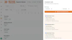 BeyondTrucks introduced a new AI-powered optimization tool embedded into its TMS platform during ATA's 2025 Management Conference & Exhibition in San Diego, California. BeyondTrucks introduced a new AI-powered optimization tool embedded into its TMS platform during ATA's 2025 Management Conference & Exhibition in San Diego, California.