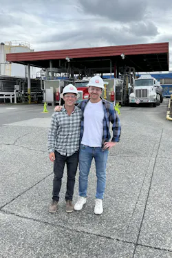 Tandem Concepts CEO Drew Stypa, at left, and Chief Technology Officer Will White are working with tank truck carriers and fleets, storage terminal operators, and software and hardware suppliers to modernize the U.S. fuel supply chain by digitizing loading racks. Tandem Concepts CEO Drew Stypa, at left, and Chief Technology Officer Will White are working with tank truck carriers and fleets, storage terminal operators, and software and hardware suppliers to modernize the U.S. fuel supply chain by digitizing loading racks.