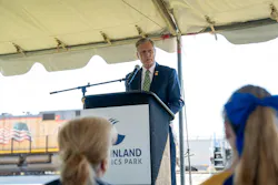 U.S. Rep. Brian Babin addresses attendees at the Phase 1 grand-opening event. U.S. Rep. Brian Babin addresses attendees at the Phase 1 grand-opening event.