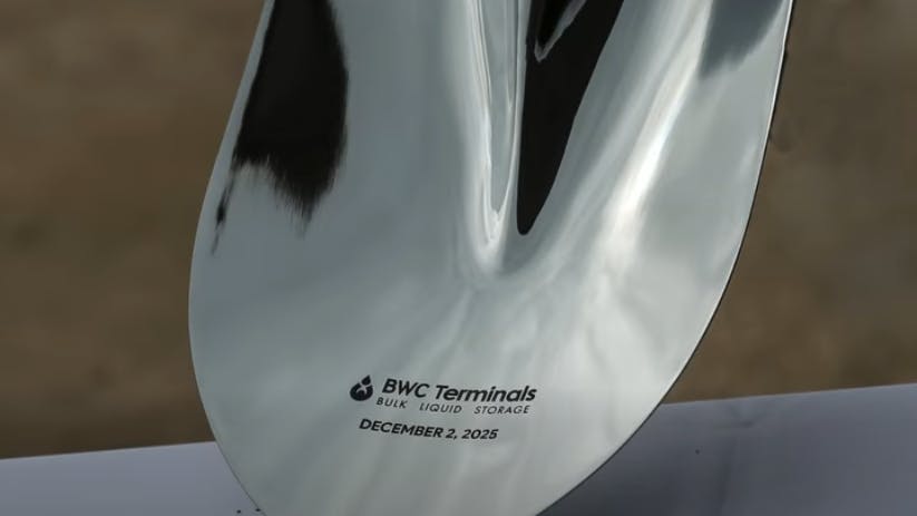 The new location near the site of the former Mississippi Phosphates Corporation facility is expected to add seven above-ground storage tanks and 25 local jobs when it opens in fall 2026.