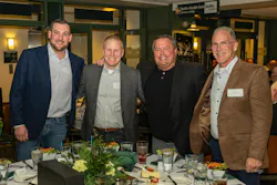 The Truck Country contingent at LCL Bulk’s 100th-anniversary celebration included company president Doug McCoy, second from right. The Truck Country contingent at LCL Bulk’s 100th-anniversary celebration included company president Doug McCoy, second from right.