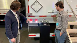 Truck-Lite highlighted its new Trailer Back Up Safety System on a dry van trailer at the 2026 TMC Annual Meeting in Nashville, but the system works for multiple trailer types, including tankers, the company reported. Truck-Lite highlighted its new Trailer Back Up Safety System on a dry van trailer at the 2026 TMC Annual Meeting in Nashville, but the system works for multiple trailer types, including tankers, the company reported.