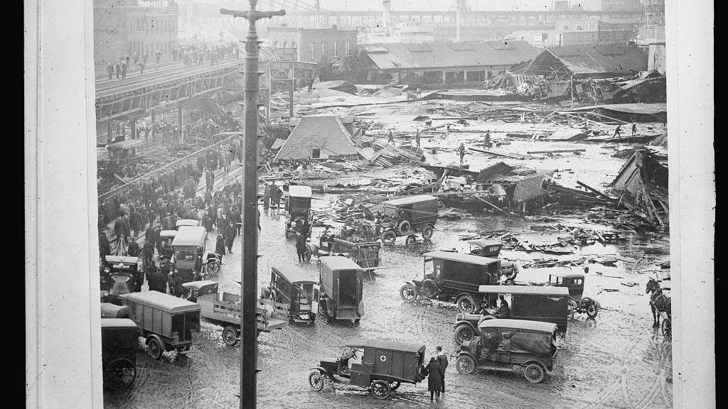 Boston, Mass. Boston molasses explosion