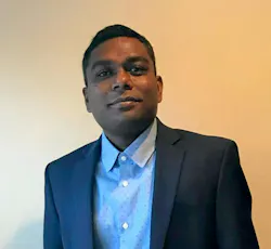 Ganesh Sanganwar, an agricultural market lab manager at Syensqo in Bristol, Pennsylvania, says younger employees and interns at his company demonstrate initiative and are willing to learn. Ganesh Sanganwar, an agricultural market lab manager at Syensqo in Bristol, Pennsylvania, says younger employees and interns at his company demonstrate initiative and are willing to learn.