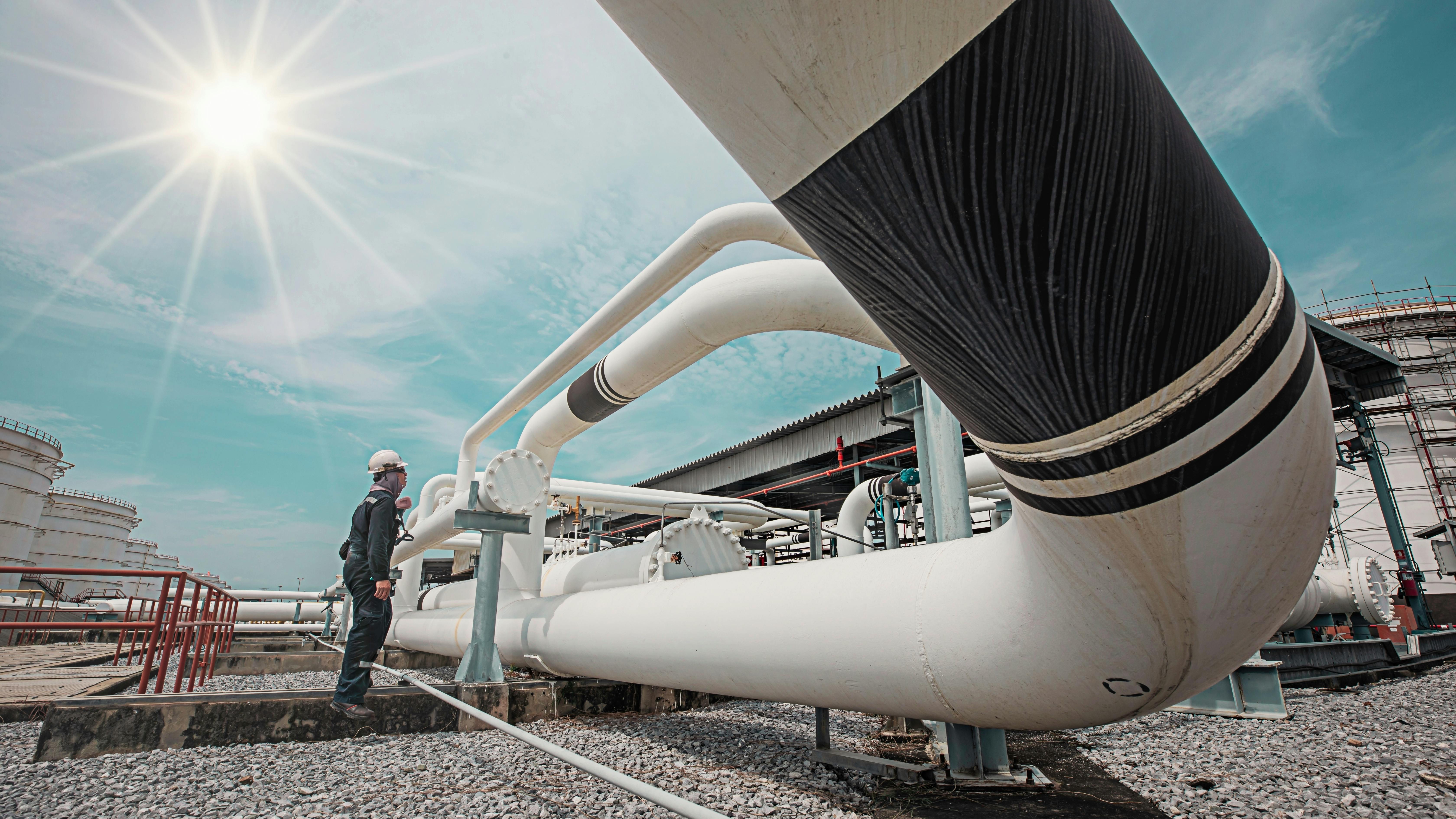 maintenance worker watching out for dead legs in piping systems