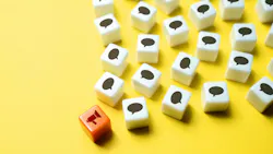 bullhorn surrounded by speech bubbles bullhorn surrounded by speech bubbles