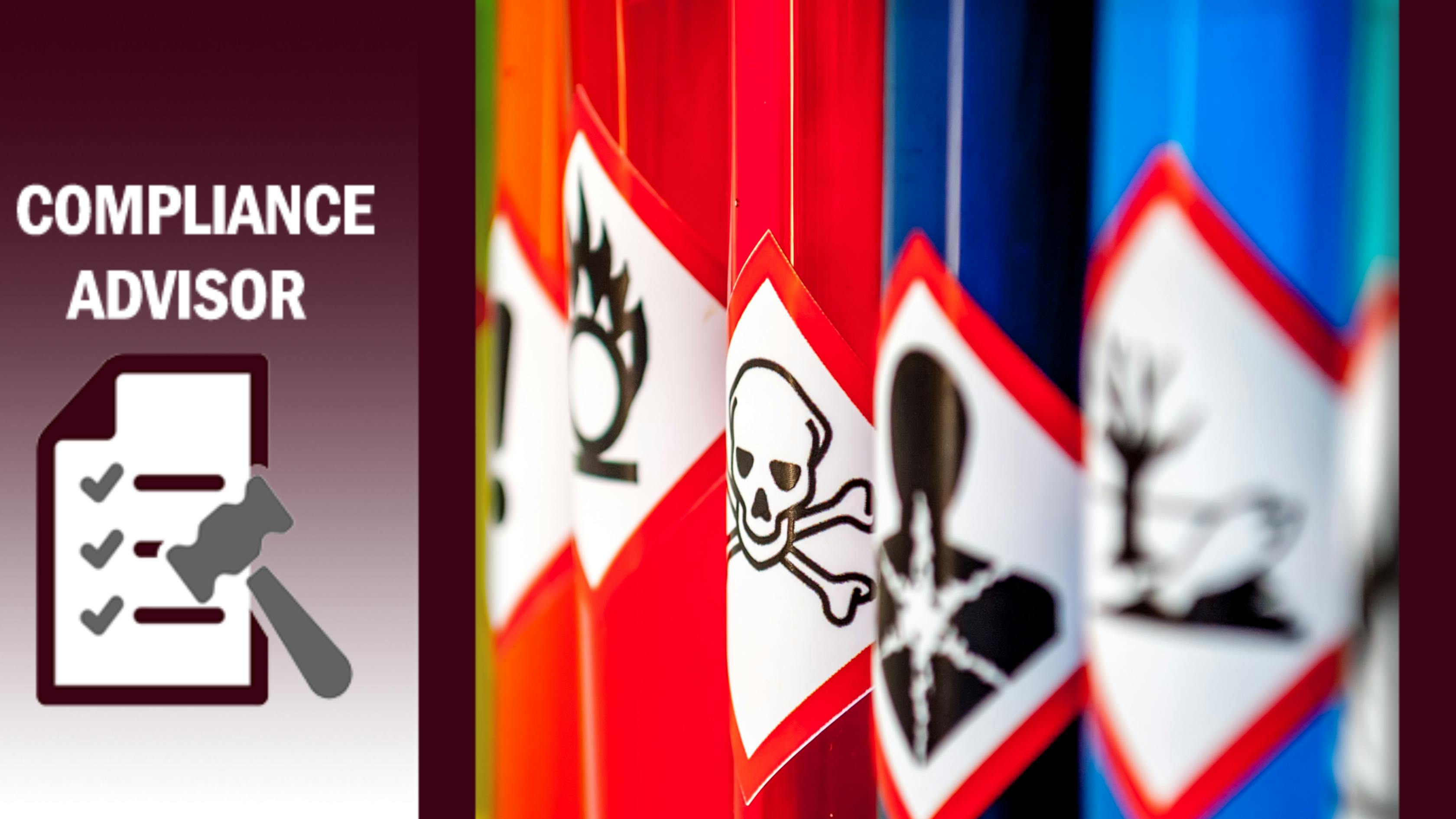 TSCA toxic chemicals labels