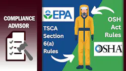 TSCA Section 6(a) Rules, OSH Act Rules, OSHA, EPA, Compliance Advisor TSCA Section 6(a) Rules, OSH Act Rules, OSHA, EPA, Compliance Advisor