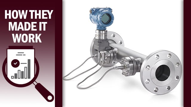 Emerson&rsquo;s Rosemount 9195 Wedge Flow Meter