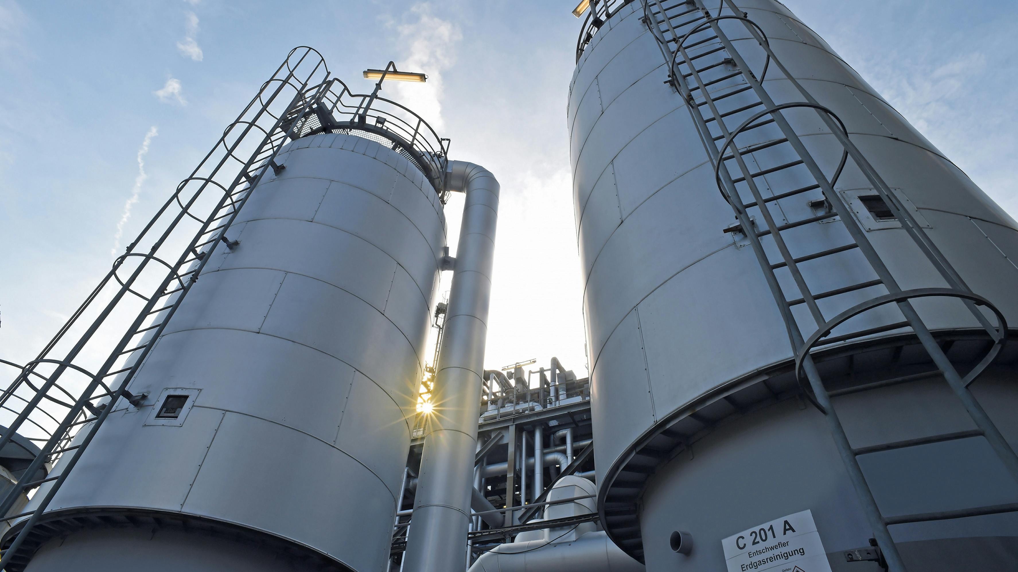 Ammonia production at Ludwigshafen site. BASF